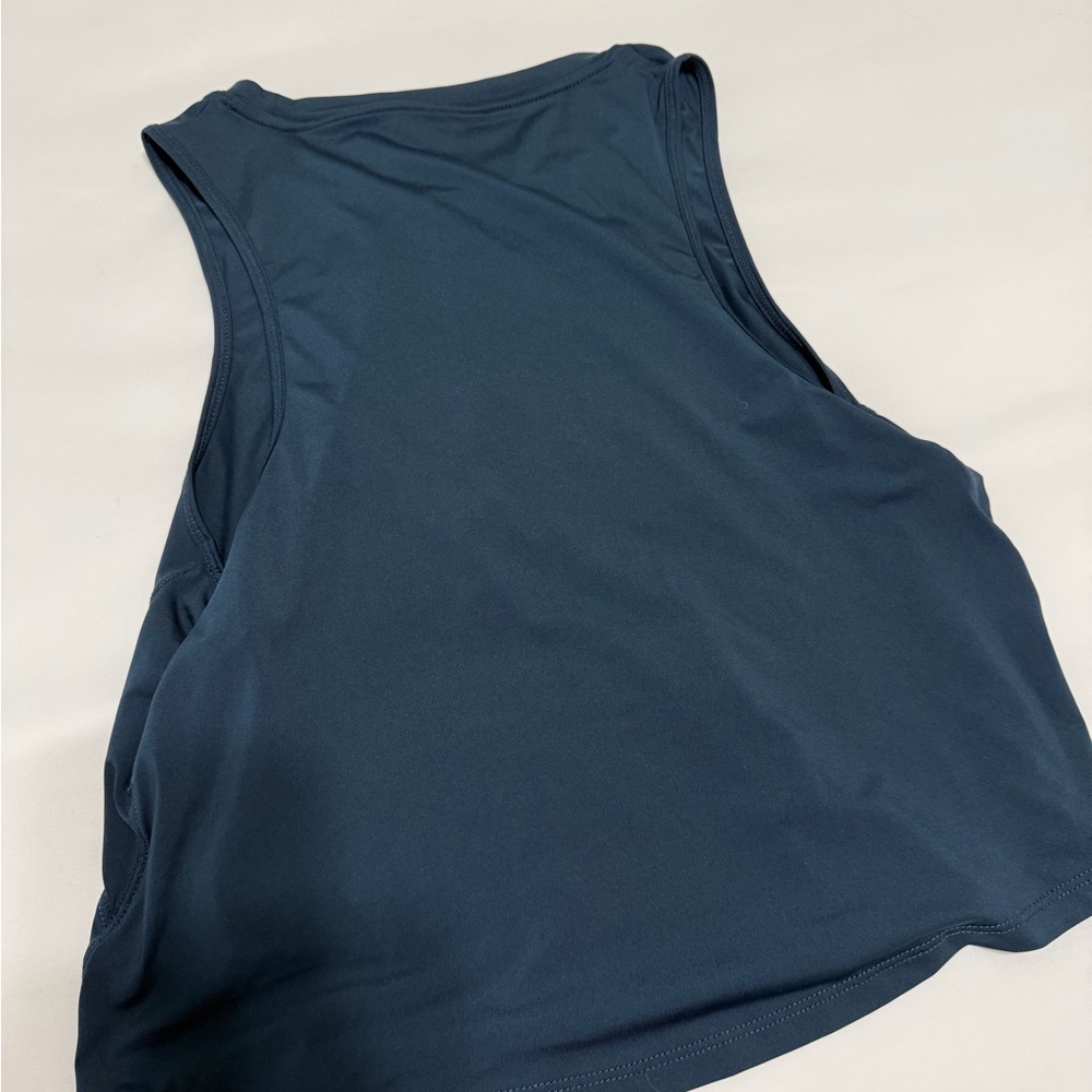 Nike Women's Deep Blue Muscle Tee - Picture 4 of 4
